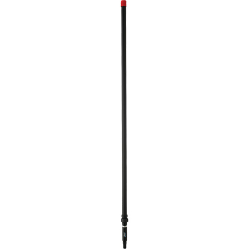 Manche de la s&eacute;rie Transport, Aluminium/Polypropyl&egrave;ne, T&eacute;lescopique, Pointe Filetage europ&eacute;en, 1-1/4" dia, 63" - 109" lo Oxymax Inc