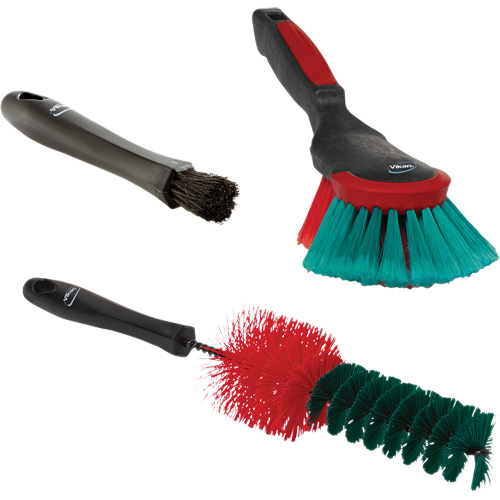 Transport Line Interior and Exterior Vehicle Brush Set Oxymax Inc