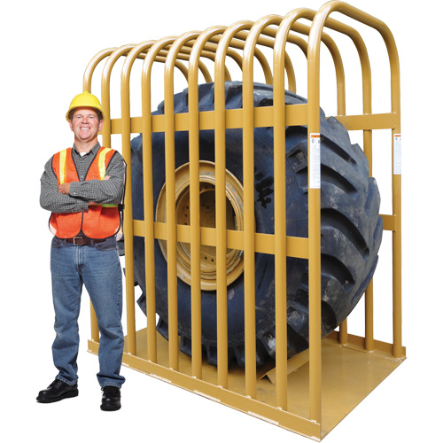 T111 10-Bar Earthmover Tire Inflation Cage Oxymax Inc