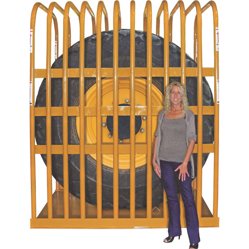 T112 12-Bar Earthmover Tire Inflation Cage Oxymax Inc