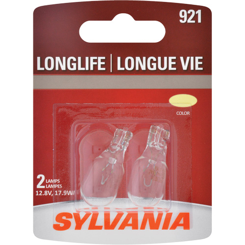 921 Long Life Mini Automotive Bulb, Incandescent, 17.9 W, Off White Oxymax Inc