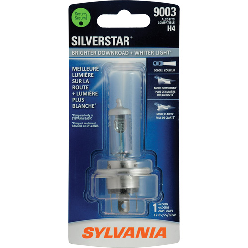 9003 Ampoule de feu avant SilverStar Ultra, Halog&egrave;ne, 60 W, Blanc Oxymax Inc