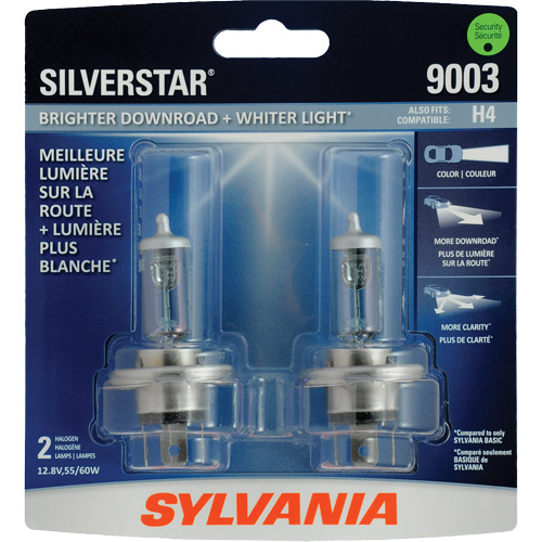 9003 Ampoule de feu avant SilverStar Ultra, Halog&egrave;ne, 60 W, Blanc Oxymax Inc