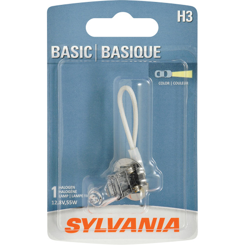 Ampoule de base pour feu avant H3, Halog&egrave;ne, 45 W, Blanc cass&eacute; Oxymax Inc