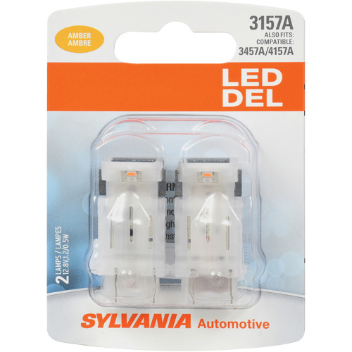 Mini-ampoule automobile 3157A, DEL, 0,5 W/12,8 W, Ambr&eacute;e Oxymax Inc