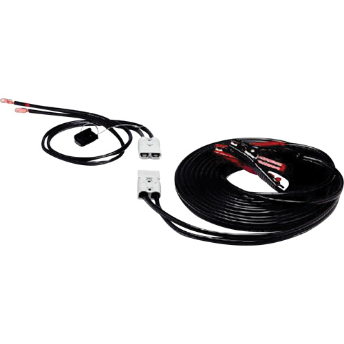 Pinces robustes enti&egrave;rement isol&eacute;es avec adaptateurs de borne lat&eacute;rale, 4 AWG, 500 A, C&acirc;ble 30' Oxymax Inc