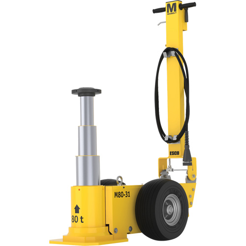 Mammut 3-Stage Jack, 88 Ton(s), Air Hydraulic Oxymax Inc