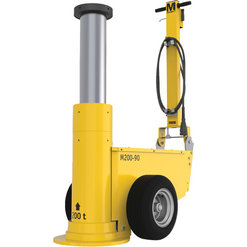 Cric Mammut, 200 tonnes, Air comprim&eacute;/hydraulique Oxymax Inc