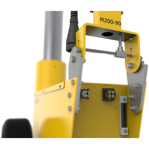 Cric Mammut, 200 tonnes, Air comprim&eacute;/hydraulique Oxymax Inc