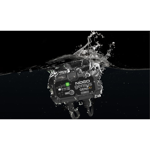 Chargeur de batterie embarqu&eacute; &agrave; 1 sortie de 5 amp&egrave;res Gen5X1 Genius Oxymax Inc