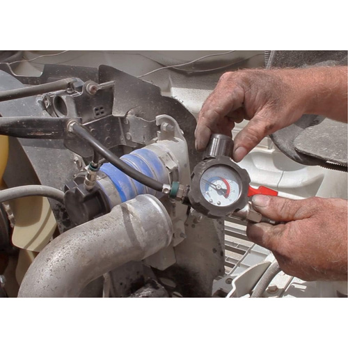 Trousse de test de syst&egrave;me d'air de turbocompresseur avec adaptateur pour fum&eacute;e Oxymax Inc