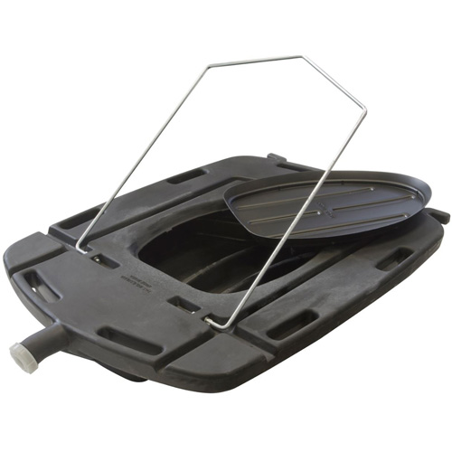 Bac de vidange d'huile pour camion &agrave; profil bas avec couvercle Oxymax Inc