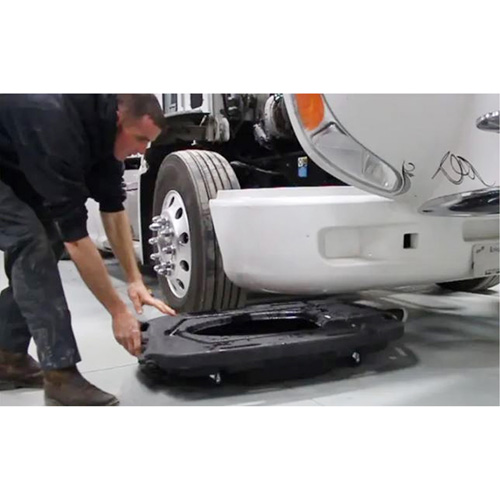 Bac de vidange d'huile pour camion &agrave; profil bas avec couvercle Oxymax Inc