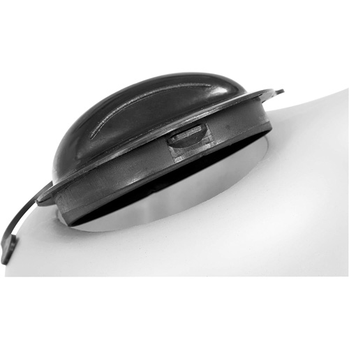 Oil Dispenser with Lid & Cap, Plastic, 8 qt Capacity Oxymax Inc