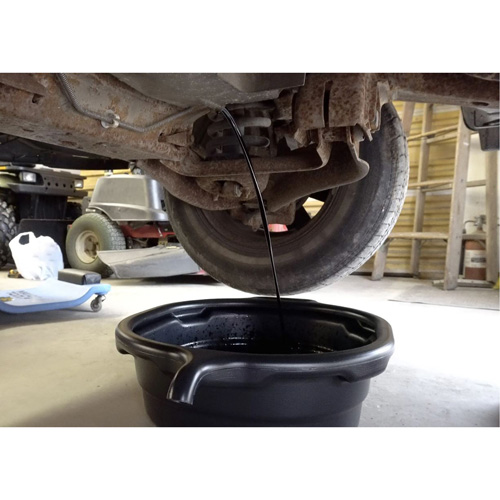 Black Oval Drain Pan Oxymax Inc