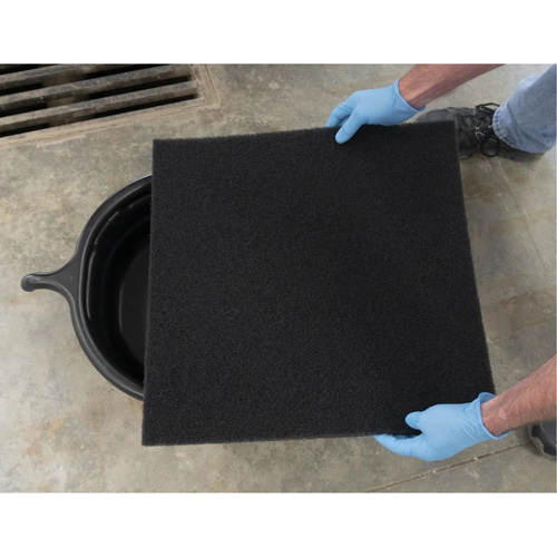 Black Oval Drain Pan Oxymax Inc