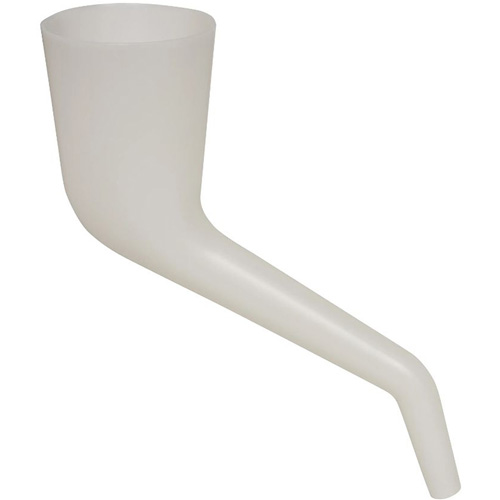 Translucent Right Angle Funnel, Plastic Oxymax Inc