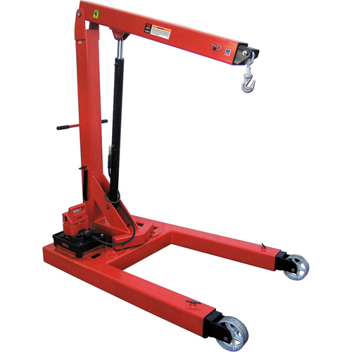 Electro Hydraulic Floor Crane, 6613.87 lbs. (3 tons) Capacity Oxymax Inc