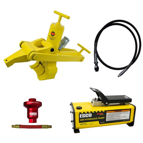 Combi Bead Breaker Kit with 1/2 Gal. Hydraulic Air Pump Oxymax Inc