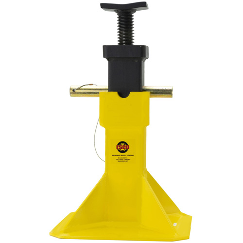 Jack Stands with Adjustable Screw Top Saddle, Locking Pin, 15-1/2" - 20-1/2" H Oxymax Inc