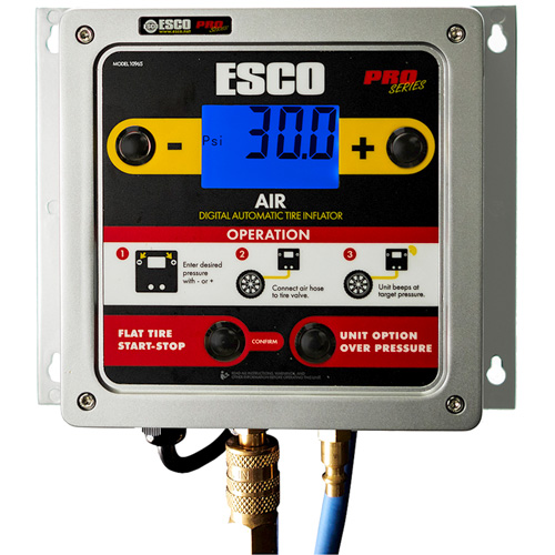 Gonfleur num&eacute;rique mural en aluminium pour pneus Oxymax Inc