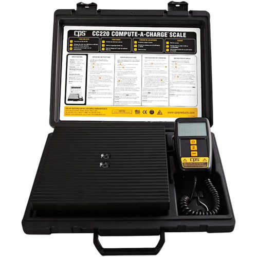 Compute-a-Charge Refrigerant Scale Oxymax Inc