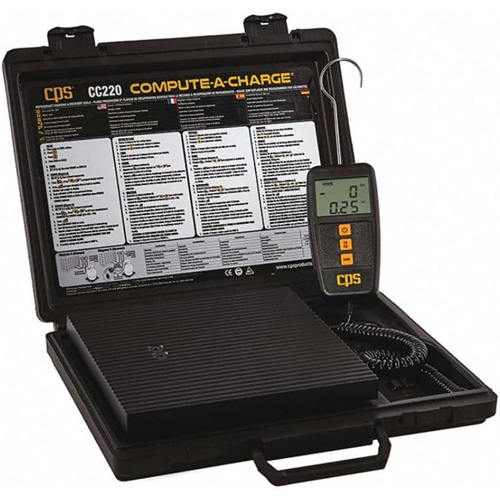 Compute-a-Charge Refrigerant Scale Oxymax Inc