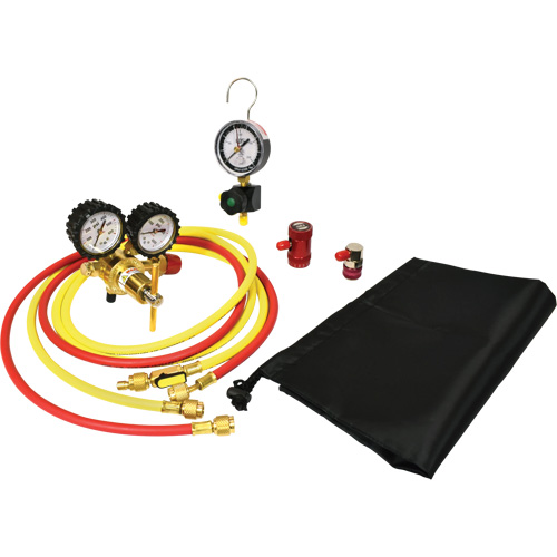Automotive A/C Nitrogen Leak Test Kit with Regulator Oxymax Inc