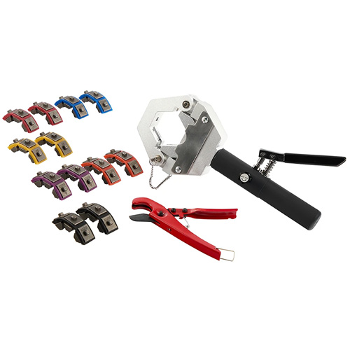 Ensemble sertisseur hydraulique pour tuyaux de climatisation Oxymax Inc