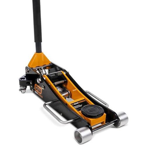 Aluminum Racing Jack, 2 Ton(s) Capacity, 3-1/4" Lowered, 18-1/2" Raised, Manual Hydraulic Oxymax Inc