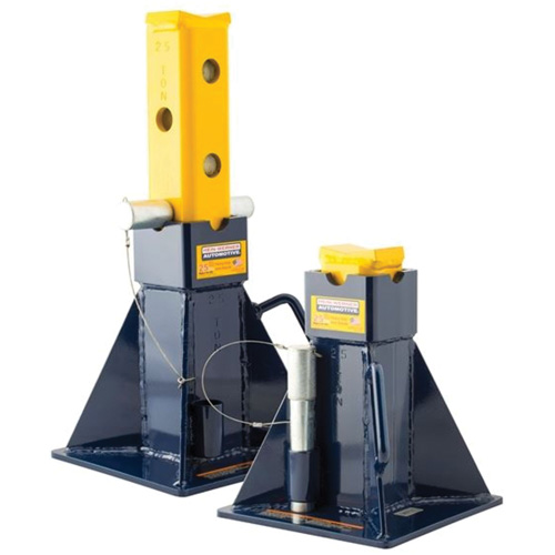 Chandelles de support pour v&eacute;hicule, Tige verrouillable, Capacit&eacute; de 25 tonnes Oxymax Inc