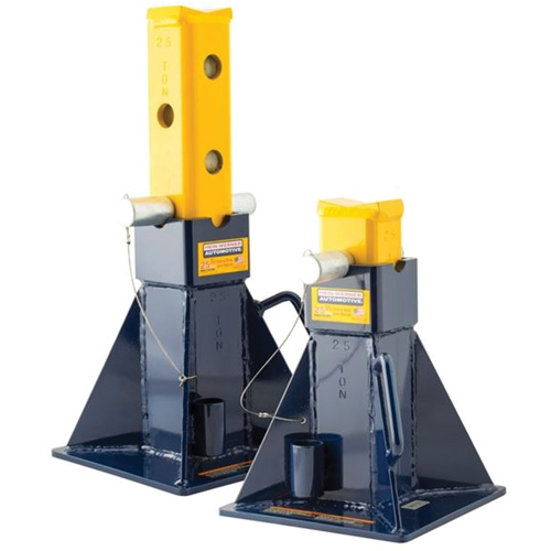 Chandelles de support pour v&eacute;hicule, Tige verrouillable, Capacit&eacute; de 25 tonnes Oxymax Inc