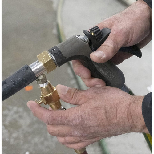 Heater Core Backflush Tool with Air Oxymax Inc