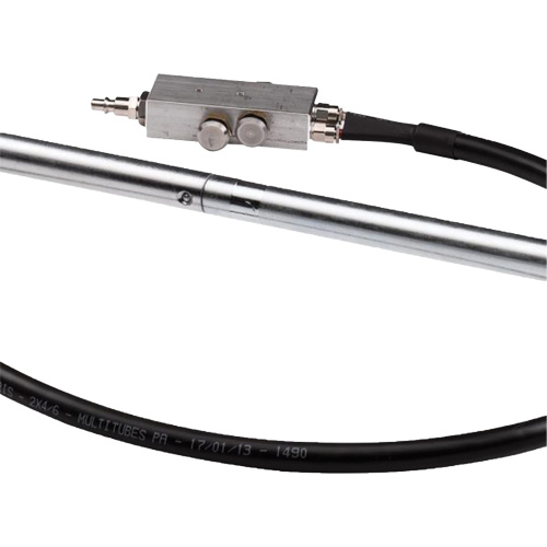 Cric portatif &agrave; 2 &eacute;tapes, 11 tonne(s)/22 tonne(s), Air comprim&eacute;/hydraulique Oxymax Inc