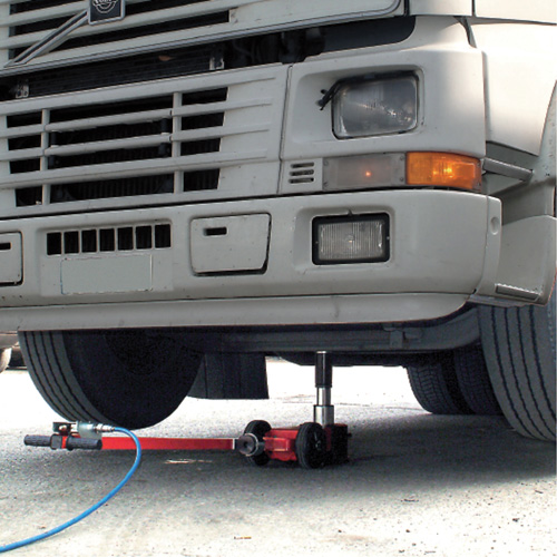 2-Stage Jack, 33 Ton(s)/66 Ton(s), Air Hydraulic Oxymax Inc