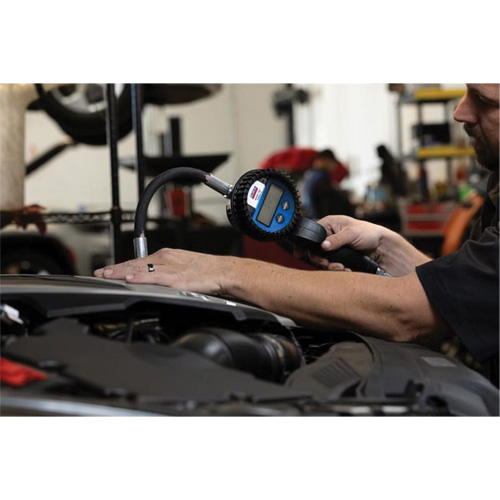 Electronic Lube Meter with Flexible 90° Extension Oxymax Inc