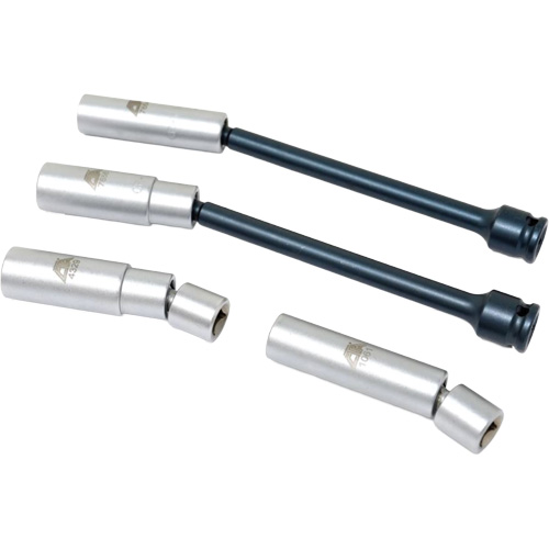 4-Piece Euro Spark Plug Swivel Socket Set, 3/8" Drive Oxymax Inc