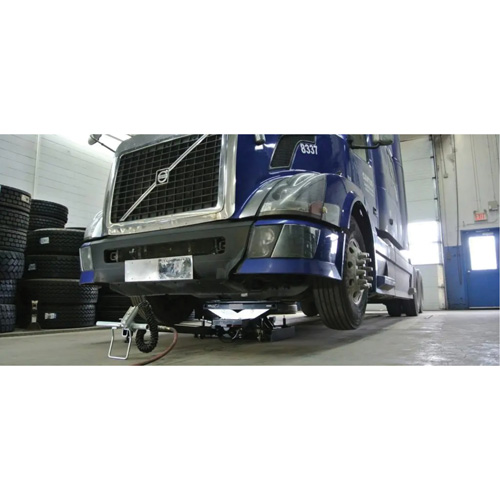 Cric de service de plancher, 14 tonne(s) Capacit&eacute;, 8-1/4" Abaiss&eacute;e, 20" &eacute;lev&eacute;e, Air comprim&eacute;/hydraulique Oxymax Inc