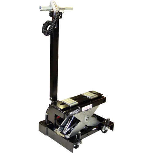 Cric de service de plancher, 12 tonne(s) Capacit&eacute;, 7-1/2" Abaiss&eacute;e, 15-3/4" &eacute;lev&eacute;e, Air comprim&eacute;/hydraulique Oxymax Inc