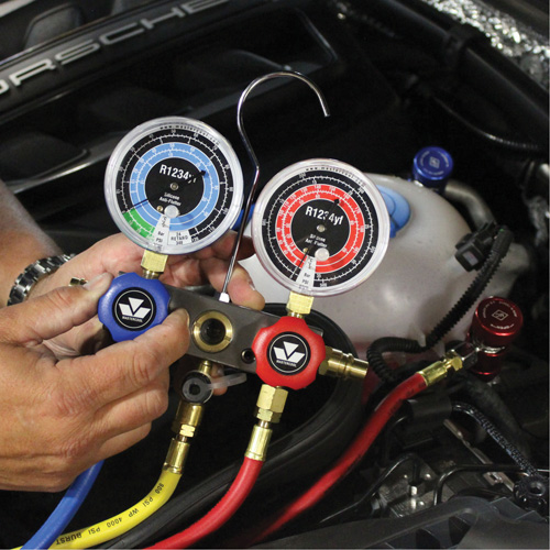 R1234Yf 2-Way Piston Valve Manifold Gauge Set Oxymax Inc