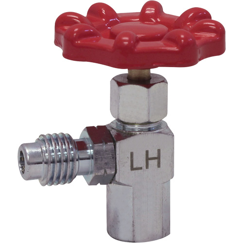 Valve de perçage auto-obturante pour canette R1234yf avec filetage 1/2” ACME-LH Oxymax Inc