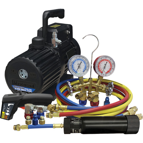 Dual R134A/R1234YF Evacuation & Charging Combo Kit Oxymax Inc