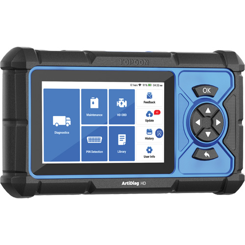 ArtiDiag HD 5" Heavy-Duty Scan Tool with Service Functions Oxymax Inc