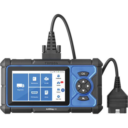 ArtiDiag HD 5" Heavy-Duty Scan Tool with Service Functions Oxymax Inc