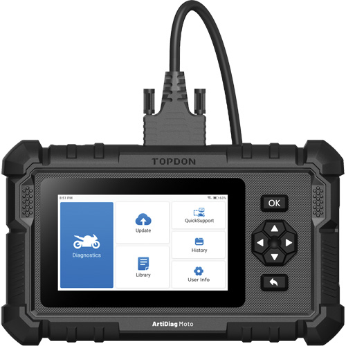 ArtiDiag Moto 5" Motorcycle Diagnostic Tool Oxymax Inc