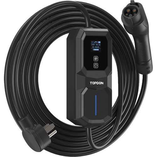 PulseQ AC Portable NEMA 6-50 Plug, 32 A, Level 2 AC, Type 1 (SAE J1772) Connector Oxymax Inc