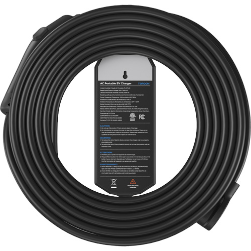 PulseQ AC Portable NEMA 6-50 Plug, 32 A, Level 2 AC, Type 1 (SAE J1772) Connector Oxymax Inc