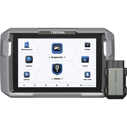 UltraDiag 8" Scan Tool & Key Programming with Bi-Directional Controls Oxymax Inc