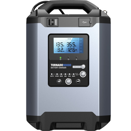 Tornado90000 90A Stable Power Supply & Smart Charger 12V/24V Oxymax Inc