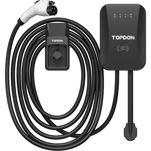 PulseQ AC Home EV Charger with RFID Mode, 40 A, Level 2 AC, Type 1 (SAE J1772) Connector Oxymax Inc
